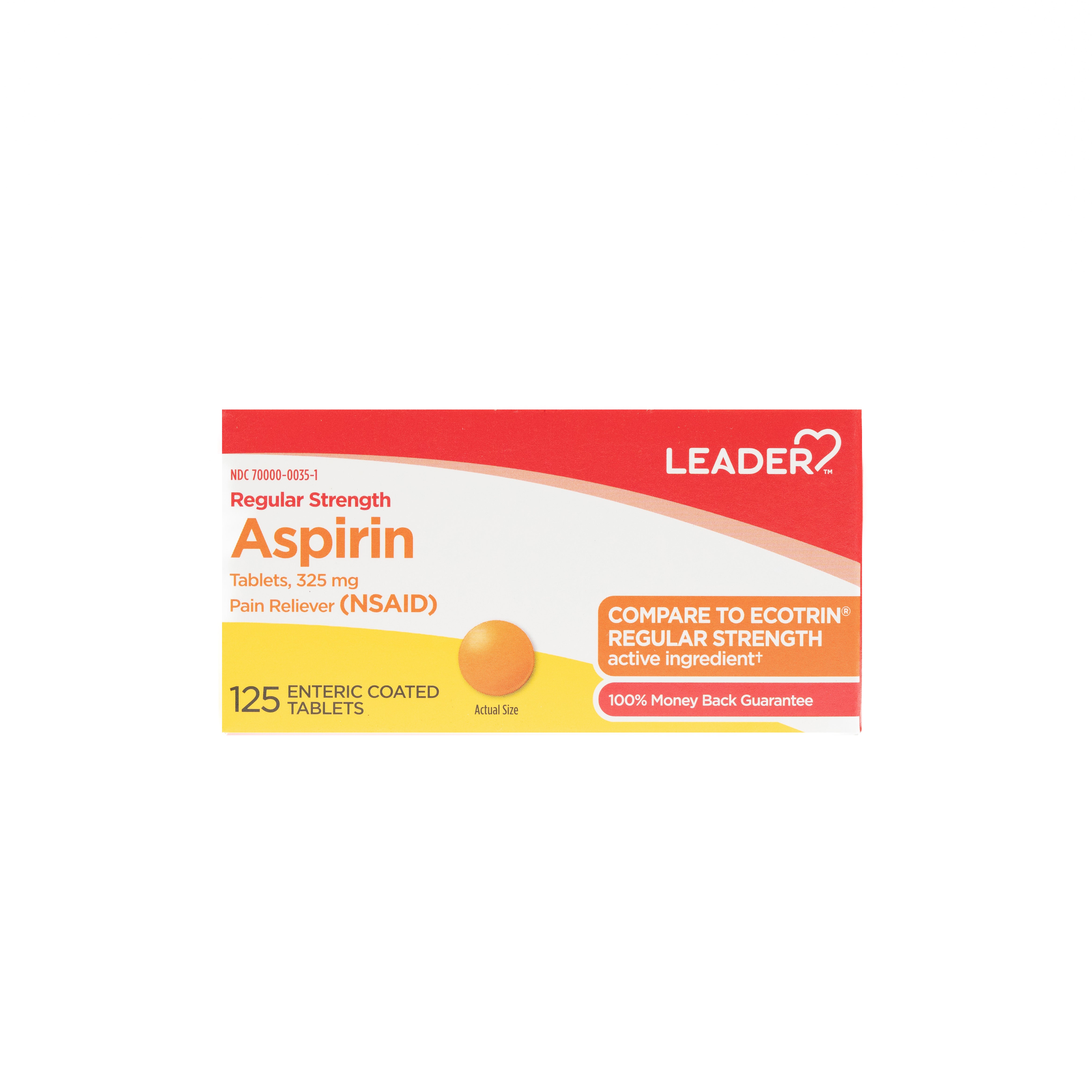 Aspirin 325 mg DR EC Tabs